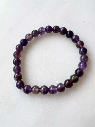 Ametyst Armbånd Ametyst Armbånd – 6mm S/M