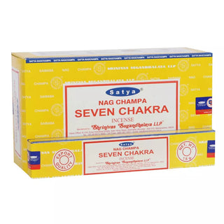 Satya Seven Chakra Røkelse
