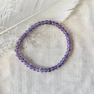 Ametyst Armbånd Ametyst Armbånd – 4mm