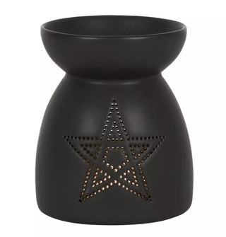 Aromalampe Sort Pentagram