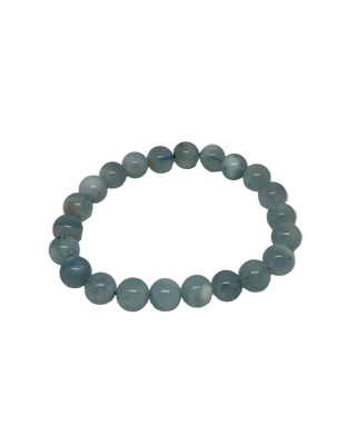 Akvamarin armbånd 8mm