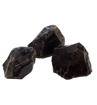 Obsidian sort rå